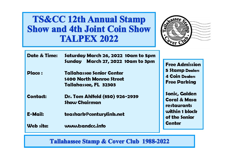 TALPEX 2022 Postcard Notice